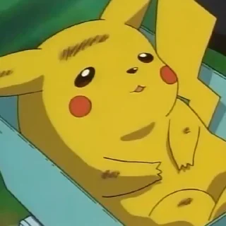 Sticker from Pikachu.