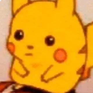 Sticker from Pikachu.