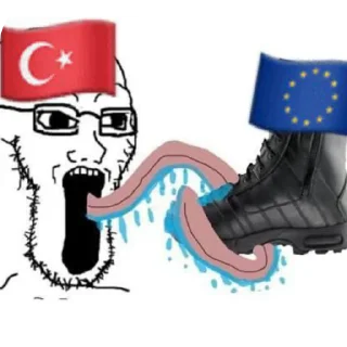 👟 emoji Anti-turks pack Telegram sticker 23 of 29