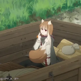 Sticker from @spy_x_spy Spice & Wolf