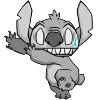😱 emoji Stitch Telegram sticker 6 of 68