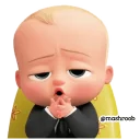 😴 emoji Boss baby @mashroob Telegram sticker 17 of 115