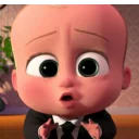 😰 emoji The Boss Baby. Telegram sticker 13 of 39
