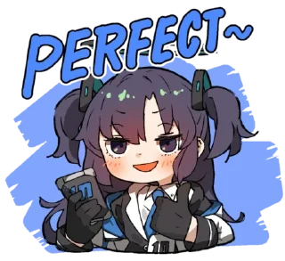 Sticker from Blue Archive - Yostar☆