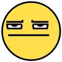 😑 emoji Awesome Telegram sticker 13 of 50