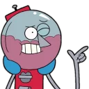 👍 emoji Regular Show Telegram sticker 6 of 30