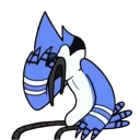 🤦‍♂ emoji Regular Show Telegram sticker 12 of 30