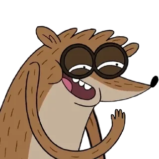 Sticker from Regular Show