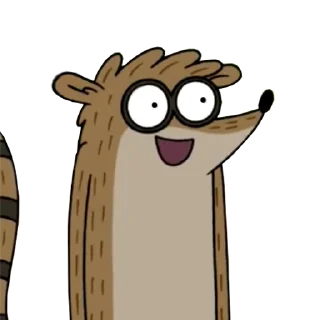 Sticker from Regular Show