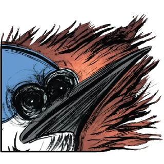 😡 emoji Regular Show Telegram sticker 13 of 30