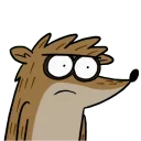 😠 emoji Regular Show Telegram sticker 20 of 30