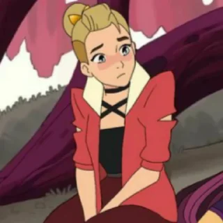 😕 emoji She-ra Telegram sticker 21 of 120