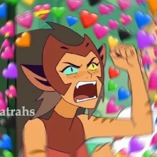 ❤️ emoji She-ra Telegram sticker 16 of 120