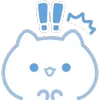⭐ emoji ˗ˋʚ 𝑏𝑙𝑢𝑒 𝑐𝑎𝑡 ♡︎ @I1RRN ɞˊ˗ Telegram sticker 22 of 40