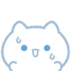 ⭐ emoji ˗ˋʚ 𝑏𝑙𝑢𝑒 𝑐𝑎𝑡 ♡︎ @I1RRN ɞˊ˗ Telegram sticker 13 of 40