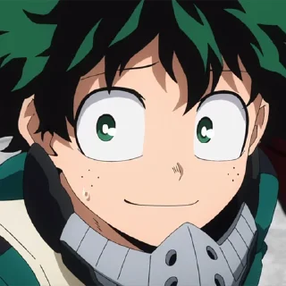 🥦 emoji (@Tengen) Deku Season 5 Telegram sticker 5 of 76