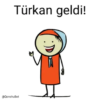 ✋️ emoji Türkan @Qonshubot Telegram sticker 1 of 31