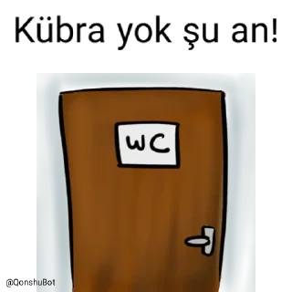 🚽 emoji Kübra @Qonshubot Telegram sticker 22 of 31