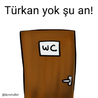 🚽 emoji Türkan @Qonshubot Telegram sticker 22 of 31
