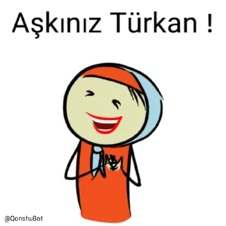 ❤️ emoji Türkan @Qonshubot Telegram sticker 7 of 31