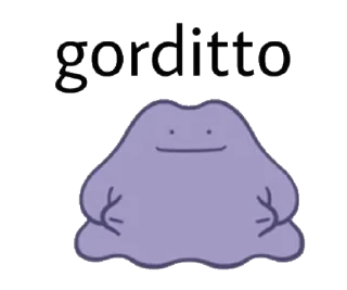 🦍 emoji Ditto Telegram sticker 13 of 24