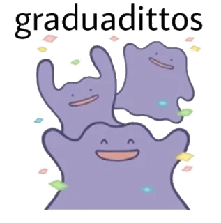 🥳 emoji Ditto Telegram sticker 12 of 24
