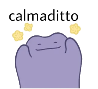🧘‍♂️ emoji Ditto Telegram sticker 17 of 24