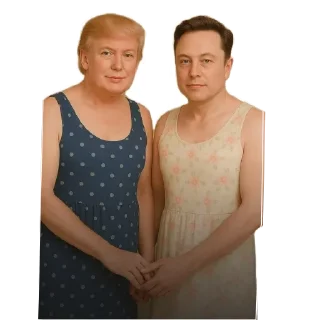 💪 emoji Elon Musk via @adolfpupik Telegram sticker 7 of 14