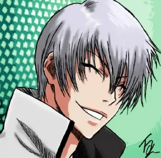 Sticker from ichimaru gin @otakochannle