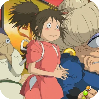 😱 emoji STUDIO GHIBLI Telegram sticker 17 of 33