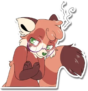 😤 emoji Michi Panda Telegram sticker 9 of 23