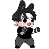 🐰 emoji ⌥  ‌JK  ‌ ‌ ‌ ‌ ‌ @premiump4ck Telegram sticker 24 of 41