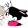🐰 emoji ⌥  ‌JK  ‌ ‌ ‌ ‌ ‌ @premiump4ck Telegram sticker 15 of 41