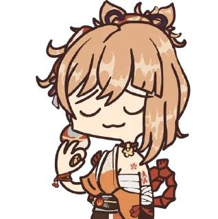 👌 emoji Yoimiya Pack 🎇 Telegram sticker 19 of 48