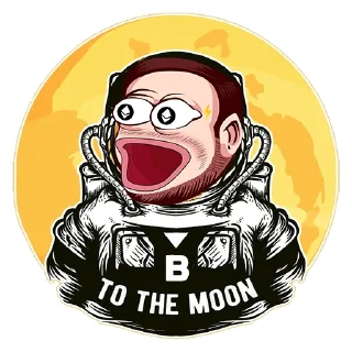 🌙 emoji Forever Broke Telegram sticker 24 of 25