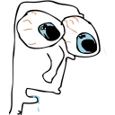 😳 emoji Troll Face Telegram sticker 9 of 77