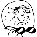 😲 emoji Troll Face Telegram sticker 10 of 77