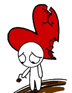 💔 emoji 🎭☃Ви👑Ля☃🎭 & LGBT Telegram sticker 22 of 120