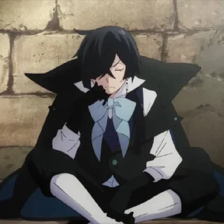 🤔 emoji Vanitas @StickersofAnime Telegram sticker 10 of 119