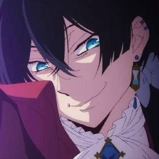 😈 emoji Vanitas @StickersofAnime Telegram sticker 23 of 119