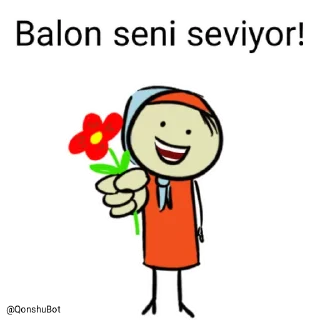 ❤️ emoji Balon @Qonshubot Telegram sticker 8 of 31