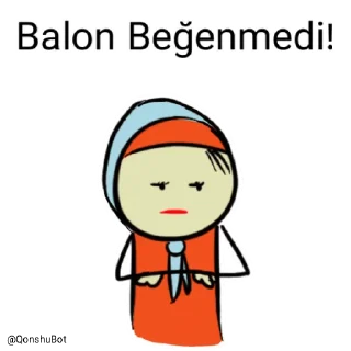 👎 emoji Balon @Qonshubot Telegram sticker 21 of 31