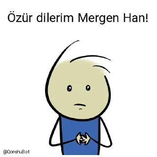 😕 emoji Lim ve Mergen Han @Qonshubot Telegram sticker 14 of 31