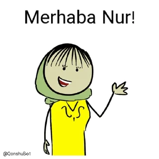 ✋ emoji Nur ve Lətifə @Qonshubot Telegram sticker 1 of 31