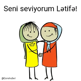 ❤️ emoji Nur ve Lətifə @Qonshubot Telegram sticker 17 of 31