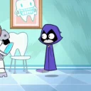 😳 emoji Teen titans go Telegram sticker 18 of 83