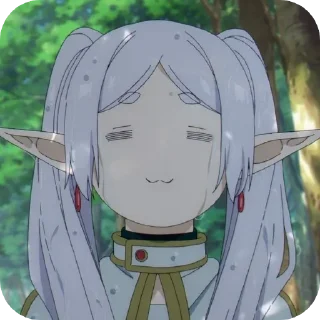 🙂 emoji Фрирен Telegram sticker 12 of 43