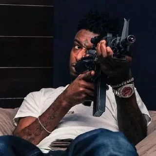 🔥 emoji 21 Savage @BarbieBoySwag Telegram sticker 12 of 120