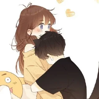 ♥️ emoji Couple fanart(anime) | @longroadtohell Telegram sticker 17 of 70