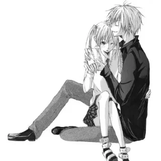 ♥️ emoji Couple fanart(anime) | @longroadtohell Telegram sticker 5 of 70